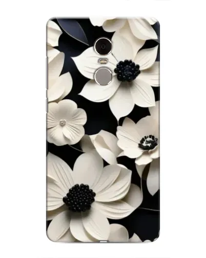 Чехол для Xiaomi Redmi Note 4 с картинкой «Объемные белые цветы» Чехол для Xiaomi Redmi Note 4 с картинкой «Объемные белые цветы»