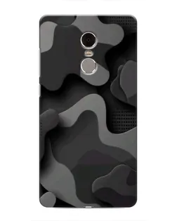 Чехол для Xiaomi Redmi Note 4 с картинкой «Темный абстрактный камуфляж» Чехол для Xiaomi Redmi Note 4 с картинкой «Темный абстрактный камуфляж»