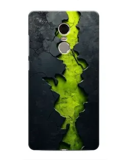 Чехол для Xiaomi Redmi Note 4 с картинкой «Салатовый разлом скалы» Чехол для Xiaomi Redmi Note 4 с картинкой «Салатовый разлом скалы»