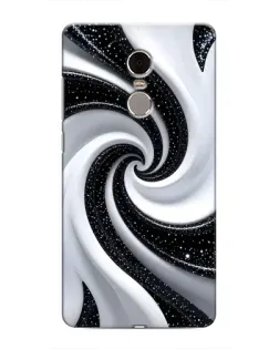 Чехол для Xiaomi Redmi Note 4 с картинкой «Черно-белая спираль» Чехол для Xiaomi Redmi Note 4 с картинкой «Черно-белая спираль»