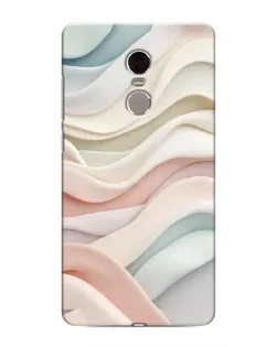 Чехол для Xiaomi Redmi Note 4 с картинкой «Пастельные нежные волны» Чехол для Xiaomi Redmi Note 4 с картинкой «Пастельные нежные волны»