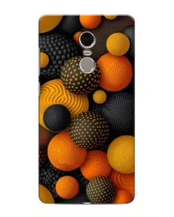 Чехол для Xiaomi Redmi Note 4 с картинкой «Объемные оранжевые сферы» Чехол для Xiaomi Redmi Note 4 с картинкой «Объемные оранжевые сферы»