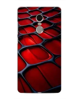 Чехол для Xiaomi Redmi Note 4 с картинкой «Красная глянцевая сетка» Чехол для Xiaomi Redmi Note 4 с картинкой «Красная глянцевая сетка»