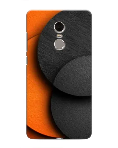 Чехол для Xiaomi Redmi Note 4 с картинкой «Геометрия оранжевых кругов» Чехол для Xiaomi Redmi Note 4 с картинкой «Геометрия оранжевых кругов»