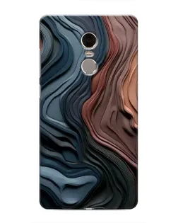 Чехол для Xiaomi Redmi Note 4 с картинкой «Цветные волны каньона» Чехол для Xiaomi Redmi Note 4 с картинкой «Цветные волны каньона»