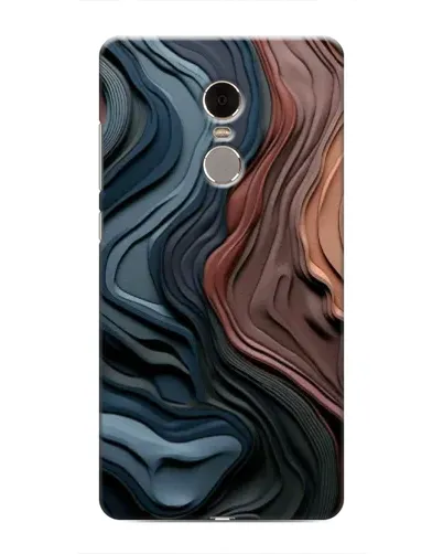 Чехол для Xiaomi Redmi Note 4 с картинкой «Цветные волны каньона» Чехол для Xiaomi Redmi Note 4 с картинкой «Цветные волны каньона»