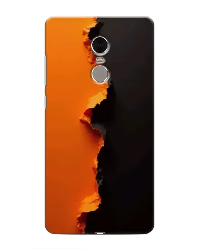 Чехол для Xiaomi Redmi Note 4 с картинкой «Оранжевый разлом» Чехол для Xiaomi Redmi Note 4 с картинкой «Оранжевый разлом»