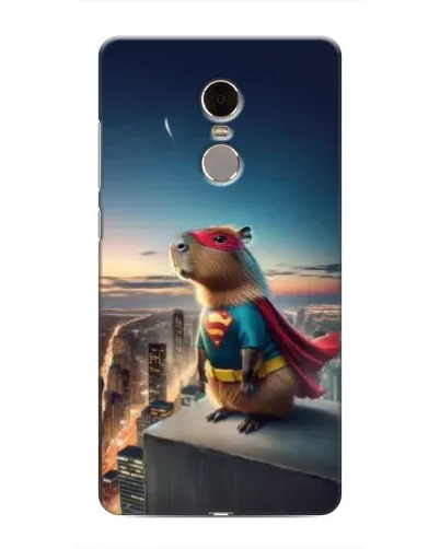 Чехол для Xiaomi Redmi Note 4 с картинкой «Капи-мен супергерой»
