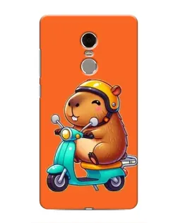 Чехол для Xiaomi Redmi Note 4 с картинкой «Капибара на скутере» Чехол для Xiaomi Redmi Note 4 с картинкой «Капибара на скутере»