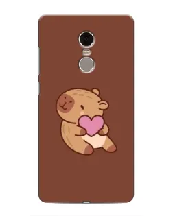Чехол для Xiaomi Redmi Note 4 с картинкой «Капибара с сердцем» Чехол для Xiaomi Redmi Note 4 с картинкой «Капибара с сердцем»