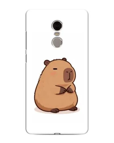 Чехол для Xiaomi Redmi Note 4 с картинкой «Толстенькая капибара»