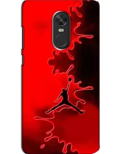 Чехол для Xiaomi Redmi Note 4X с картинкой «Jordan Red Smoke»