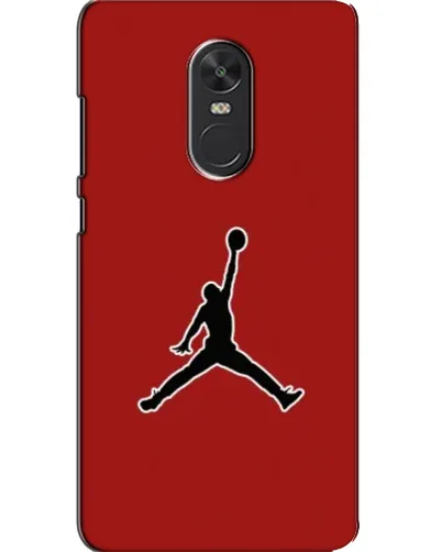 Чехол для Xiaomi Redmi Note 4X с картинкой «Jordan Red Back»