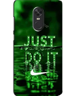 Чехол для Xiaomi Redmi Note 4X с картинкой «Зеленый неоновый Nike»