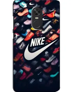 Чехол для Xiaomi Redmi Note 4X с картинкой «Коллекция кроссовок Nike»