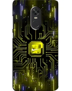Чехол для Xiaomi Redmi Note 4X с картинкой «Nike — золотая искра»