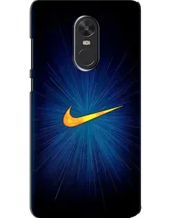 Чехол для Xiaomi Redmi Note 4X с картинкой «Синий пульс Nike»