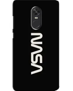 Чехол для Xiaomi Redmi Note 4X с картинкой «NASA — вертикальный логотип»