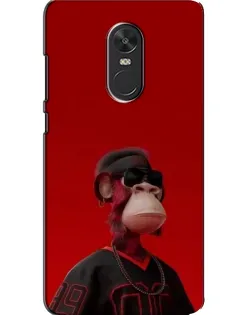 Чехол для Xiaomi Redmi Note 4X с картинкой «Bored Ape в красном» Чехол для Xiaomi Redmi Note 4X с картинкой «Bored Ape в красном»