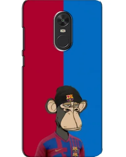 Чехол для Xiaomi Redmi Note 4X с картинкой «Bored Ape — фанат Барсы»