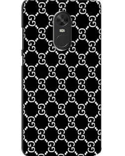 Чехол для Xiaomi Redmi Note 4X с картинкой «Gucci — сетчатый паттерн»