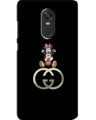 Чехол для Xiaomi Redmi Note 4X с картинкой «Минни Маус на лого»