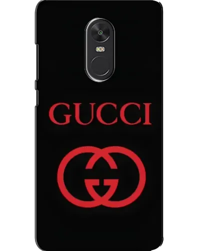 Чехол для Xiaomi Redmi Note 4X с картинкой «Gucci — красный логотип»