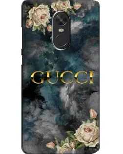 Чехол для Xiaomi Redmi Note 4X с картинкой «Абстрактные цветы Gucci»