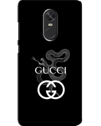 Чехол для Xiaomi Redmi Note 4X с картинкой «Gucci — серебряная змея»