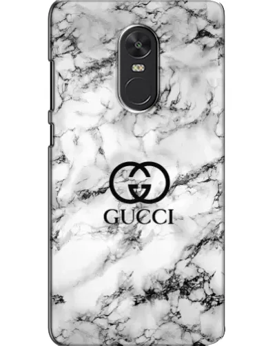 Чехол для Xiaomi Redmi Note 4X с картинкой «Gucci — мраморный шик»