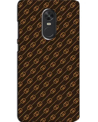 Чехол для Xiaomi Redmi Note 4X с картинкой «Gucci — золотые диагонали»
