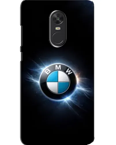 Чехол для Xiaomi Redmi Note 4X с картинкой «BMW — неоновое сияние»