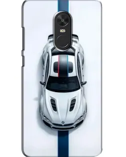 Чехол для Xiaomi Redmi Note 4X с картинкой «Вид сверху — BMW M»