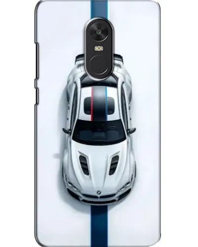 Чехол для Xiaomi Redmi Note 4X с картинкой «Вид сверху — BMW M»