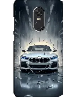 Чехол для Xiaomi Redmi Note 4X с картинкой «BMW в свете фар»