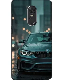 Чехол для Xiaomi Redmi Note 4X с картинкой «BMW в огнях города»