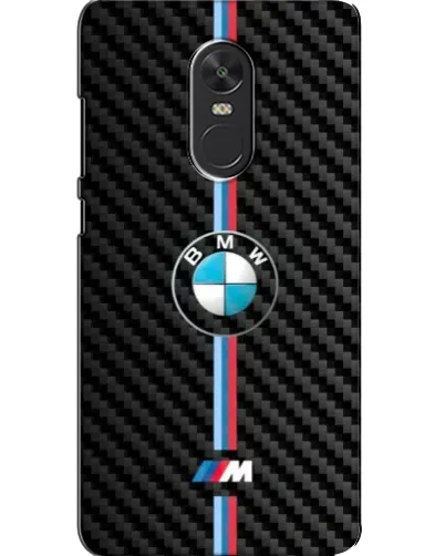 Чехол для Xiaomi Redmi Note 4X с картинкой «Эмблема BMW и карбон»