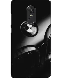 Чехол для Xiaomi Redmi Note 4X с картинкой «Эмблема BMW — макро»