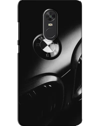 Чехол для Xiaomi Redmi Note 4X с картинкой «Эмблема BMW — макро»