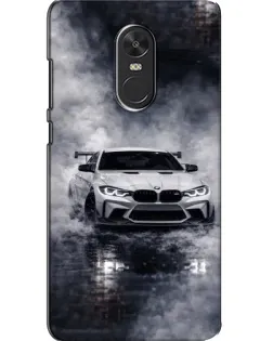 Чехол для Xiaomi Redmi Note 4X с картинкой «BMW сквозь туман»