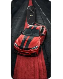 Чехол для Xiaomi Redmi Note 4X с картинкой «BMW на красной дорожке»