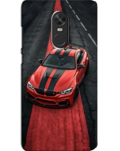 Чехол для Xiaomi Redmi Note 4X с картинкой «BMW на красной дорожке»