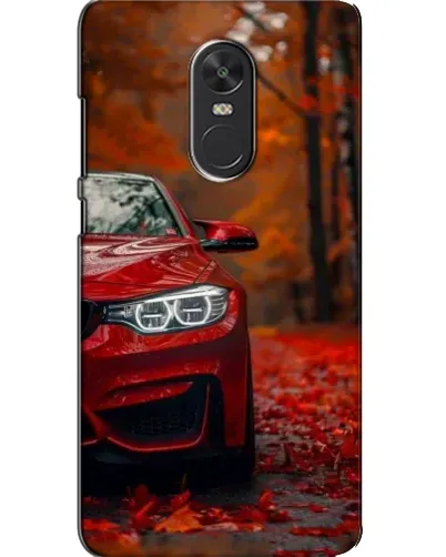 Чехол для Xiaomi Redmi Note 4X с картинкой «Осенняя BMW M4»