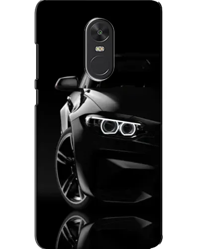 Чехол для Xiaomi Redmi Note 4X с картинкой «Черная BMW — профиль» Чехол для Xiaomi Redmi Note 4X с картинкой «Черная BMW — профиль»