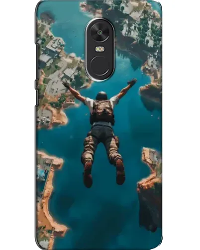 Чехол для Xiaomi Redmi Note 4X с картинкой «PUBG — свободное падение»