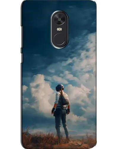 Чехол для Xiaomi Redmi Note 4X с картинкой «Герой PUBG на скале»