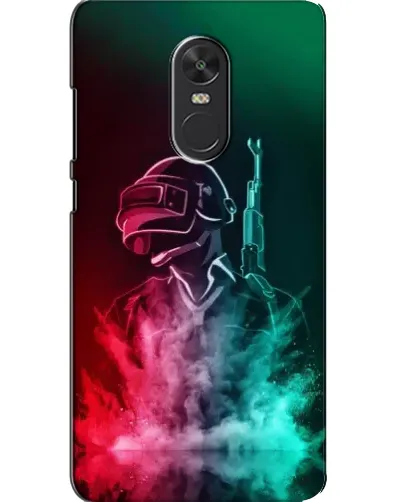 Чехол для Xiaomi Redmi Note 4X с картинкой «PUBG — огненный воин»