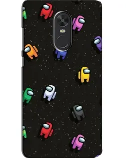Чехол для Xiaomi Redmi Note 4X с картинкой «Космический паттерн Among Us»