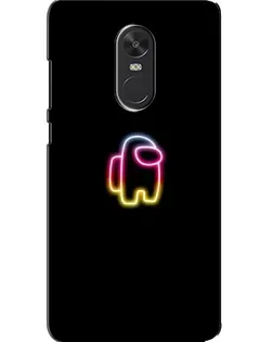 Чехол для Xiaomi Redmi Note 4X с картинкой «Among Us градиент»