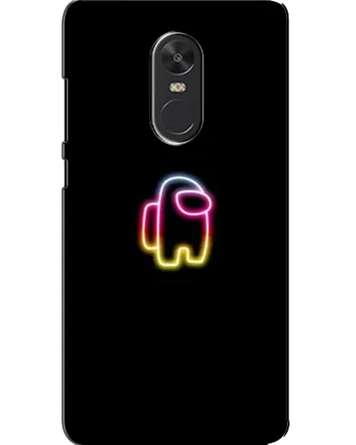 Чехол для Xiaomi Redmi Note 4X с картинкой «Among Us градиент»